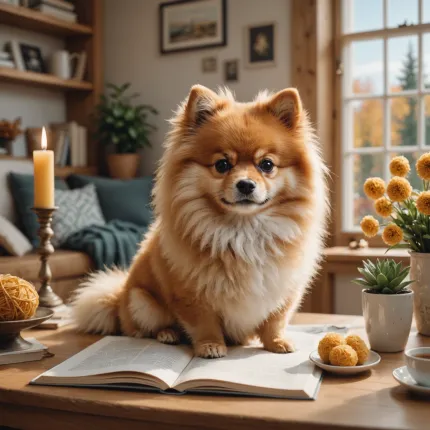 Волшебный мир животных: от померанского шпица медвежьего типа до кошек с голубыми глазами